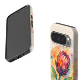 For Google Pixel 9 Pro Case Tough Protective Cover, Watercolour Flower | iCoverLover Australia