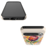 For Google Pixel 9 Pro Case Tough Protective Cover, Watercolour Flower | iCoverLover Australia