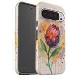 For Google Pixel 9 Pro Case Tough Protective Cover, Watercolour Flower | iCoverLover Australia