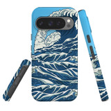 For Google Pixel 10 Pro Case, Tough Protective Cover, Japanese Wave | iCoverLover Australia