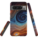 For Google Pixel 8 Pro Tough Protective Cover, Eye Of The Galaxy | iCoverLover Australia