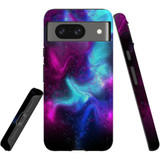 For Google Pixel 8 Tough Protective Cover, Abstract Galaxy | iCoverLover Australia