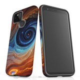For Google Pixel 5 Tough Protective Case, Eye Of The Galaxy | iCoverLover Australia