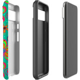 For Google Pixel 8 Tough Protective Cover, Retro Floral Design | iCoverLover Australia