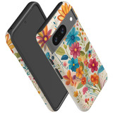 For Google Pixel 8 Tough Protective Cover, Floral Symphony | iCoverLover Australia