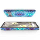 For Google Pixel 7 Case Tough Protective Cover Psychedelic Blues | iCoverLover Australia