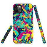 For iPhone 11 Pro Tough Protective Case, Abstract Strokes | iCoverLover Australia