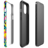 For iPhone 12 Pro Max Tough Protective Case, Abstract Strokes | iCoverLover Australia