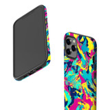 For iPhone 12 Pro/12 Tough Protective Case, Abstract Strokes | iCoverLover Australia