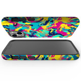 For iPhone 13 mini Tough Protective Case, Abstract Strokes | iCoverLover Australia