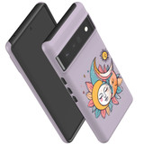 For Google Pixel 6 Pro Tough Protective Case, Sleeping Moon | iCoverLover Australia