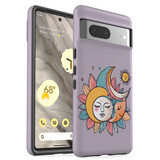 For Google Pixel 7 Tough Protective Case, Sleeping Moon | iCoverLover Australia