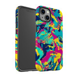 For iPhone 13 Tough Protective Case, Abstract Strokes | iCoverLover Australia