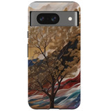 For Google Pixel 8 Tough Protective Cover, Mysterious Golden Tree | iCoverLover Australia