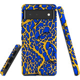 For Google Pixel 6 Tough Protective Case, Blue Frog | iCoverLover Australia