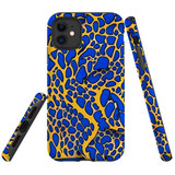 For iPhone 11 Tough Protective Case, Blue Frog | iCoverLover Australia