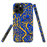 For iPhone 12 Pro Max Tough Protective Case, Blue Frog | iCoverLover Australia