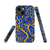 For iPhone 13 mini Tough Protective Case, Blue Frog | iCoverLover Australia