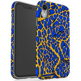 For iPhone XR Tough Protective Case, Blue Frog | iCoverLover Australia