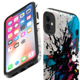 For iPhone 11 Tough Protective Case, Dark Splatter | iCoverLover Australia