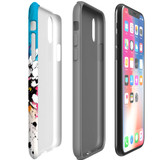 For iPhone XS/X Tough Protective Case, Dark Splatter | iCoverLover Australia