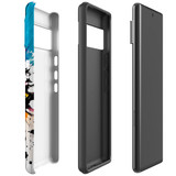 For Google Pixel 6 Pro Tough Protective Case, Dark Splatter | iCoverLover Australia