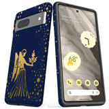 For Google Pixel 7 Case Tough Protective Cover Virgo Drawing | iCoverLover Australia