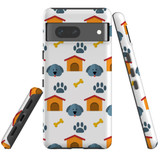 For Google Pixel 7 Case Tough Protective Cover Dog Houses | iCoverLover Australia
