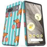 For Google Pixel 7 Case Tough Protective Cover Dachshund Dogs Cute | iCoverLover Australia