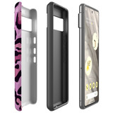 For Google Pixel 7 Case Tough Protective Cover Magenta Leopard Pattern | iCoverLover Australia