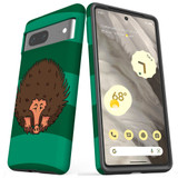 For Google Pixel 7 Case Tough Protective Cover Echidna Portrait | iCoverLover Australia