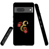 For Google Pixel 7 Case Tough Protective Cover Embellished Letter E | iCoverLover Australia
