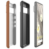 For Google Pixel 7 Case Tough Protective Cover Brown | iCoverLover Australia