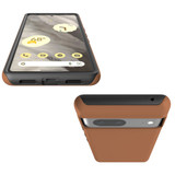 For Google Pixel 7 Case Tough Protective Cover Brown | iCoverLover Australia