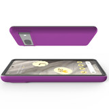 For Google Pixel 7 Case Tough Protective Cover Purple | iCoverLover Australia