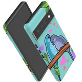 For Google Pixel 6 Pro Case Tough Protective Cover Birds In Love | iCoverLover Australia