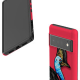 For Google Pixel 6 Pro Case Tough Protective Cover Cassowary Portrait | iCoverLover Australia