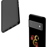 For Google Pixel 6 Pro Case Tough Protective Cover Embellished Letter E | iCoverLover Australia