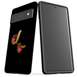For Google Pixel 6 Pro Case Tough Protective Cover Embellished Letter L | iCoverLover Australia