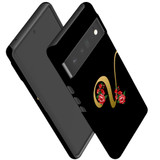 For Google Pixel 6 Pro Case Tough Protective Cover Embellished Letter V | iCoverLover Australia