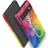 For Google Pixel 6 Case, Protective Back Cover,Rainbow Lizard | iCoverLover Australia