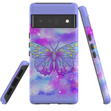 For Google Pixel 6 Pro Case Tough Protective Cover Enchanted Butterfly | iCoverLover Australia