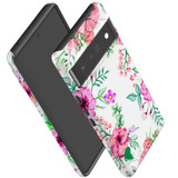 For Google Pixel 6 Pro Case Tough Protective Cover Floral Garden | iCoverLover Australia