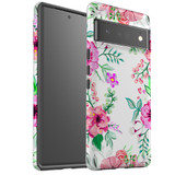 For Google Pixel 6 Pro Case Tough Protective Cover Floral Garden | iCoverLover Australia