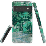 For Google Pixel 6 Pro Case Tough Protective Cover Green Nature | iCoverLover Australia