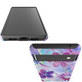 For Google Pixel 6 Case Tough Protective Cover Flower Swirls | iCoverLover Australia