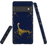 For Google Pixel 6 Pro Case Tough Protective Cover Scorpio Drawing | iCoverLover Australia