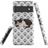 For Google Pixel 6 Pro Case Tough Protective Cover Tuxedo Cat | iCoverLover Australia
