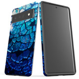 For Google Pixel 6 Pro Case Tough Protective Cover Blue Mirror | iCoverLover Australia