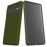 For Google Pixel 6 Pro Case Tough Protective Cover Army Green | iCoverLover Australia